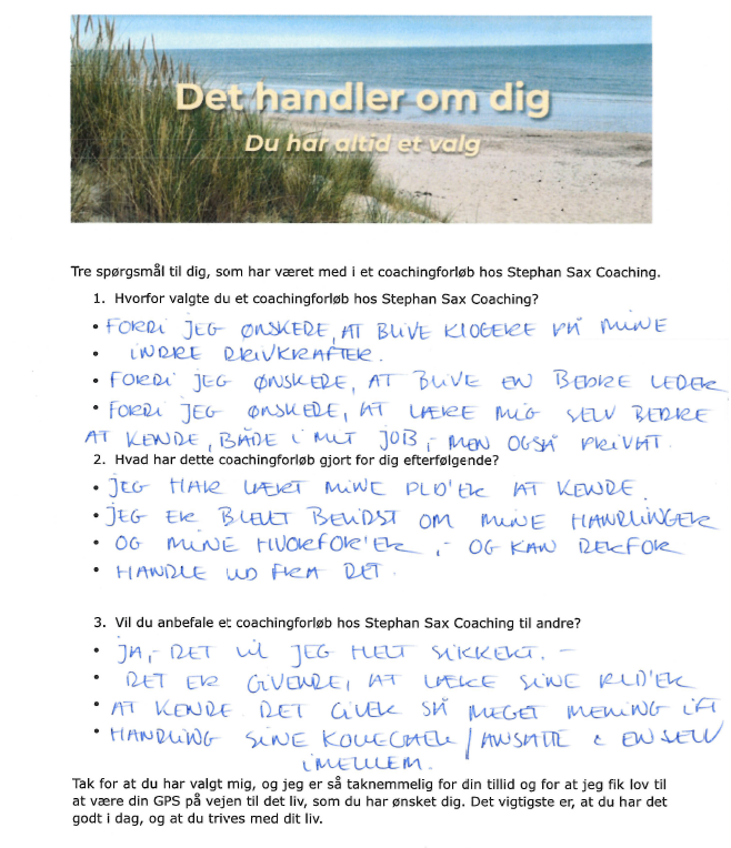 Udtalelse af Henriette L-M