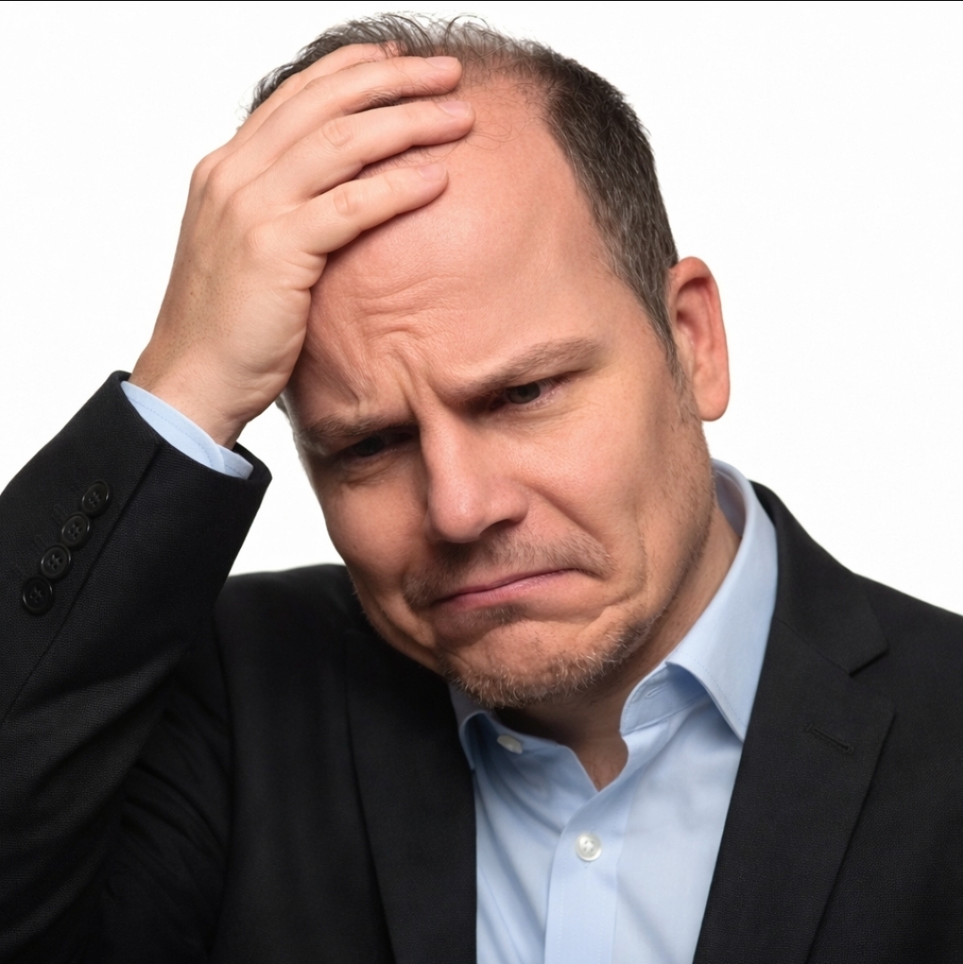 Stress, ansvar og selvkritik.